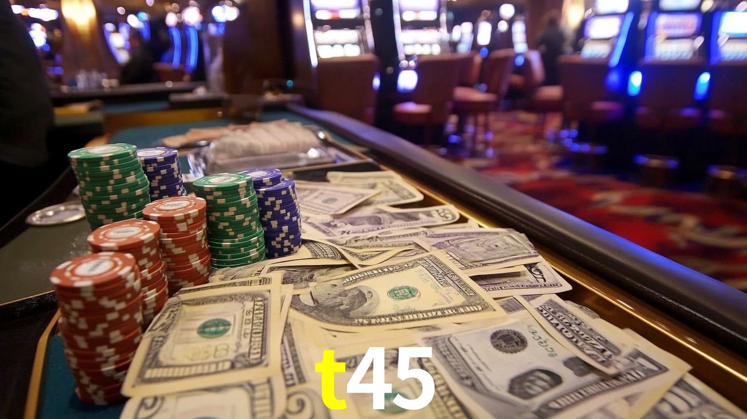 Slots com jackpots e giros grátis na t45
